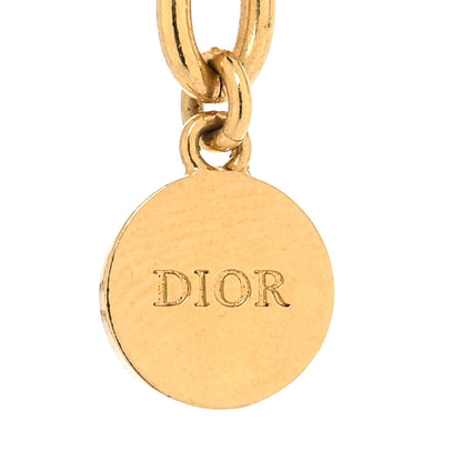 Christian Dior Metal CD Choker Necklace Gold 5 of 5