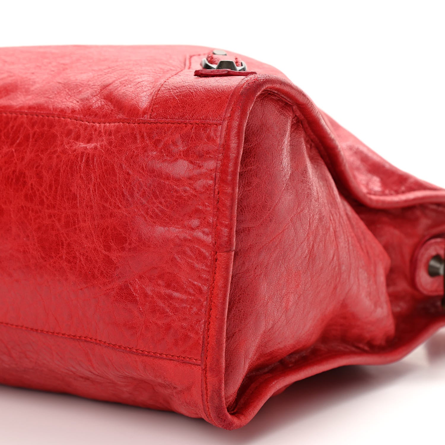 Balenciaga Agneau Classic Hardware City Rouge Coquelicot 9 of 12