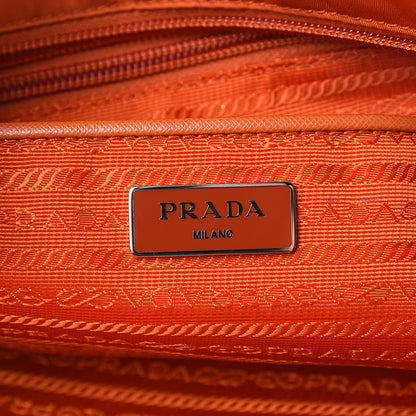 Prada Tessuto Nylon Tote Papaya 6 of 11