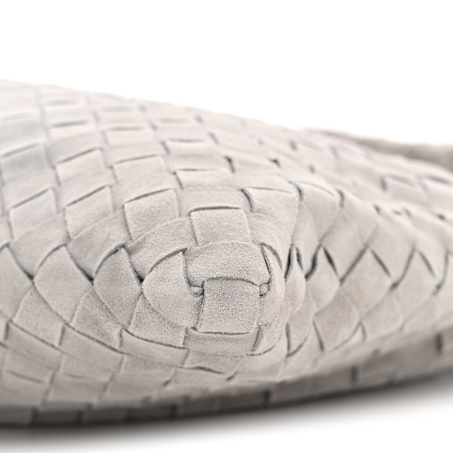Suede Intrecciato Small Hop Sterling