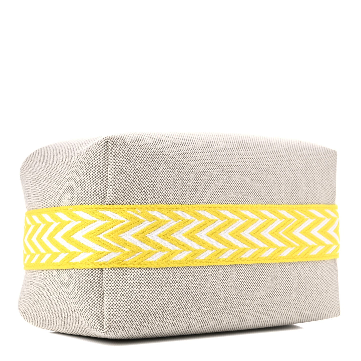 Canvas Small Bride-A-Brac Pouch Natural Jaune Citron
