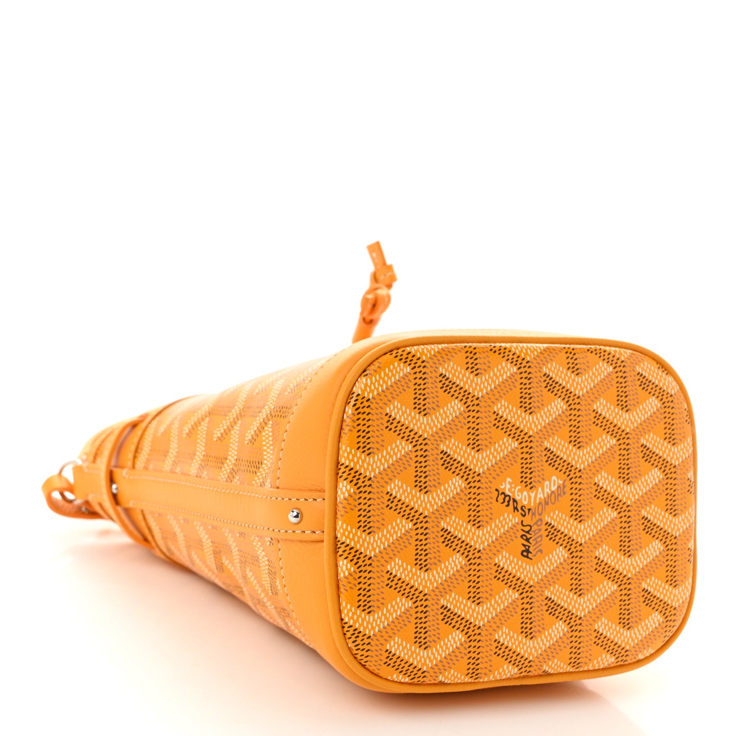 Goyard Goyardine Petit Flot Mini Bucket Bag Yellow 4 of 10