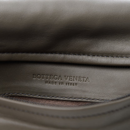 Bottega Veneta Nappa Intrecciato Turnlock Clutch New Steel 7 of 7