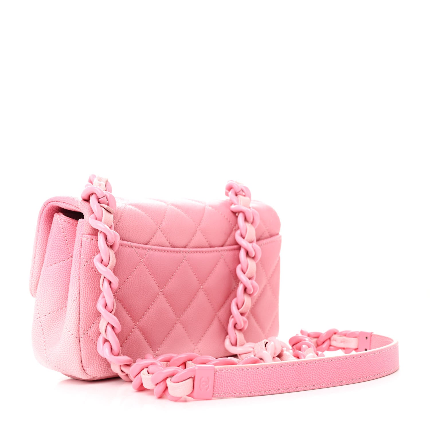 Chanel Shaded Caviar Quilted My Everything Small Flap Pink Light Pink 3 of 12