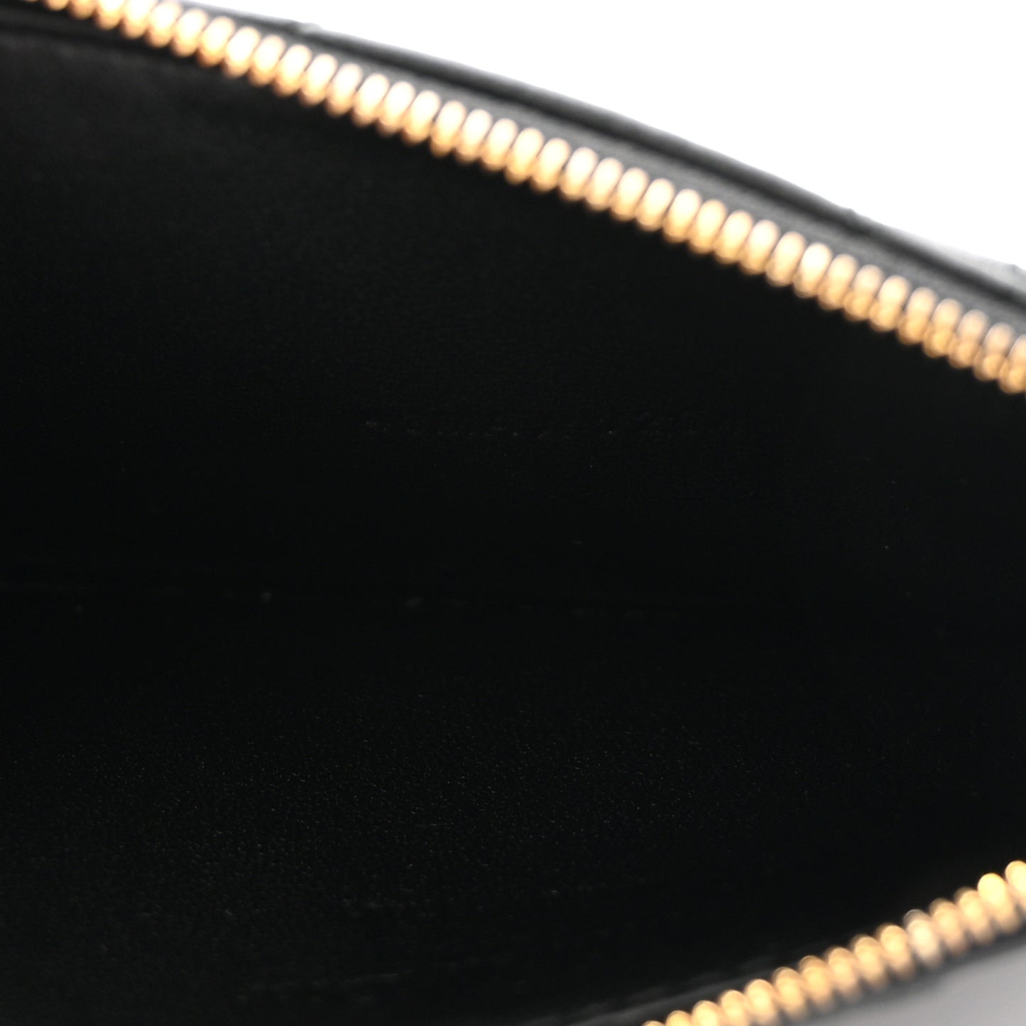 Supple Calfskin Cannage Lady Dior Cosmos Zipped Card Holder Black