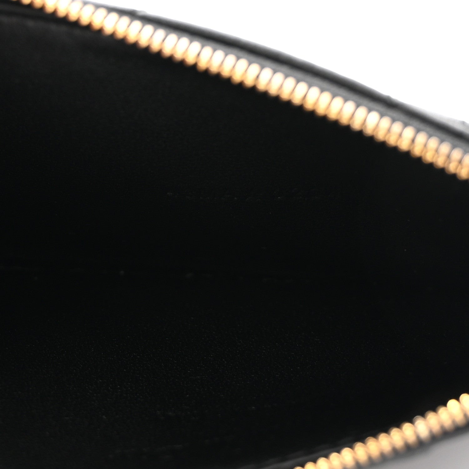 Christian Dior Supple Calfskin Cannage Lady Dior Cosmos Zipped Card Holder Black 5 of 7