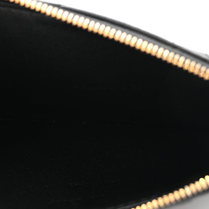 Christian Dior Supple Calfskin Cannage Lady Dior Cosmos Zipped Card Holder Black 5 of 7