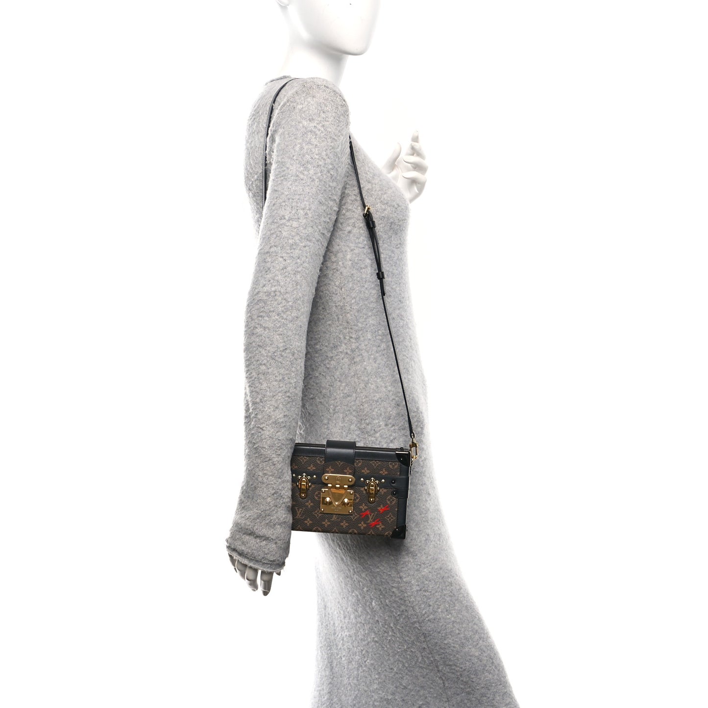 Monogram Petite Malle Black