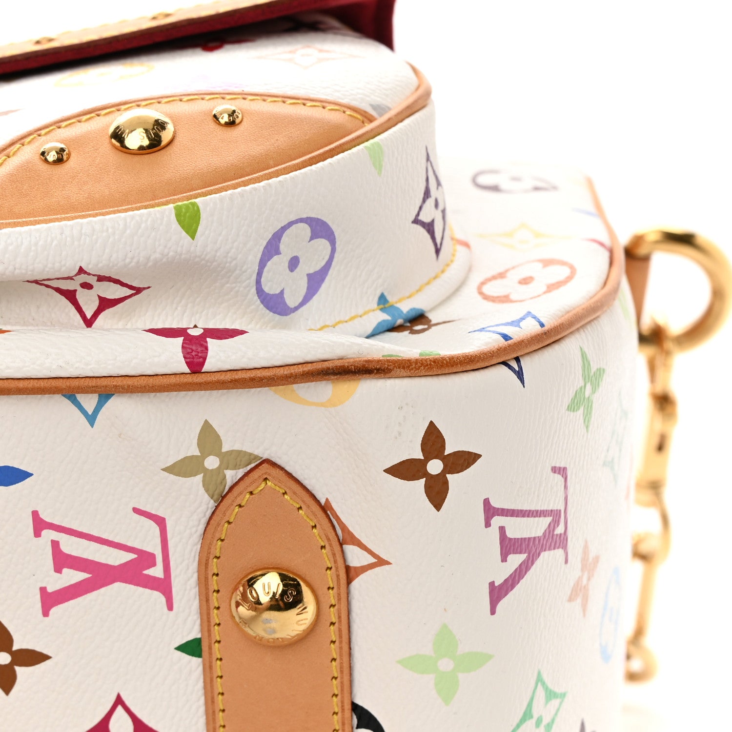Louis Vuitton Monogram Multicolor Rita White 11 of 17