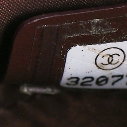 Chanel Caviar Quilted Small Curvy Pouch Cosmetic Case Black 7 of 10