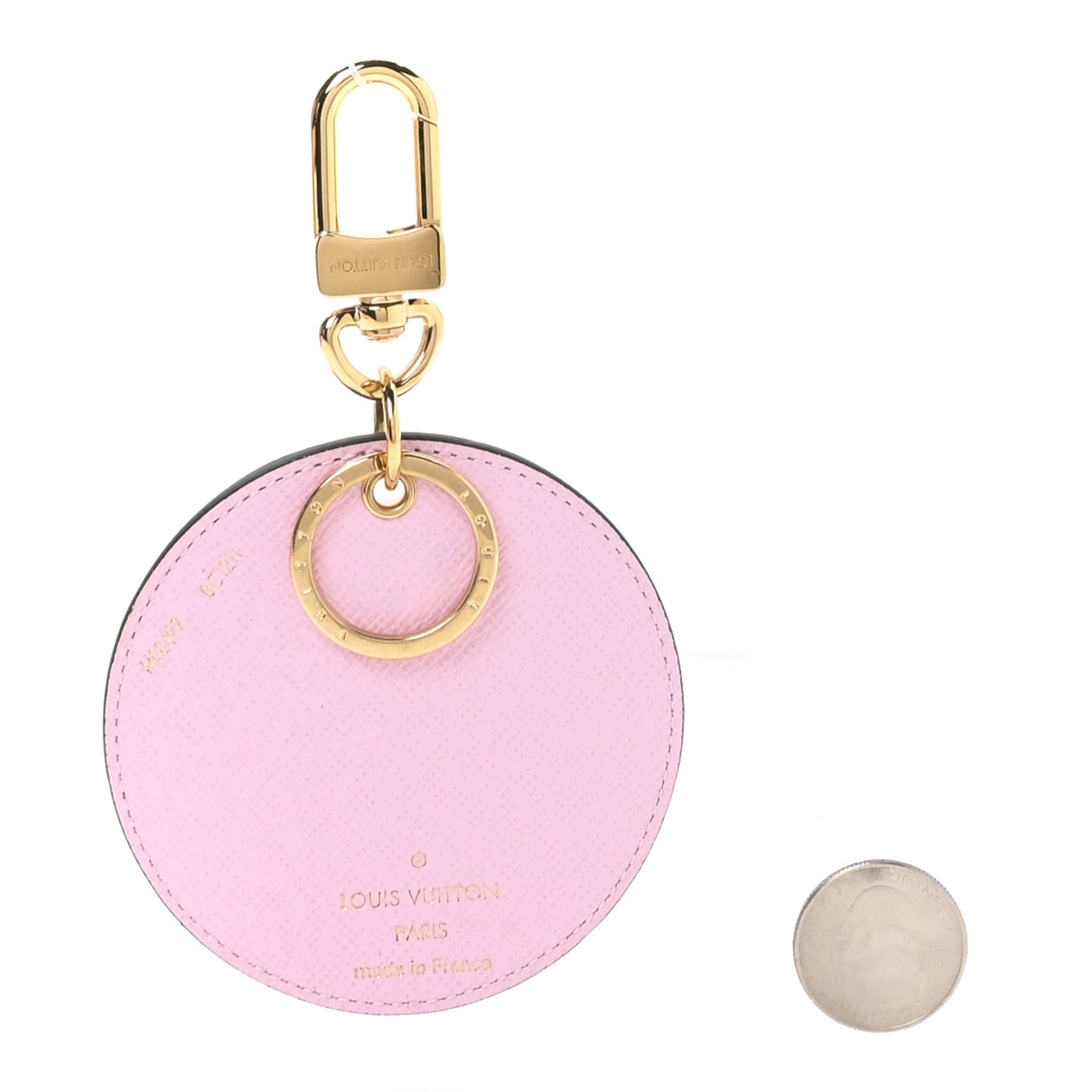 Monogram 2021 Christmas Animation Japanese Garden Bag Charm Key Ring Wisteria Pink