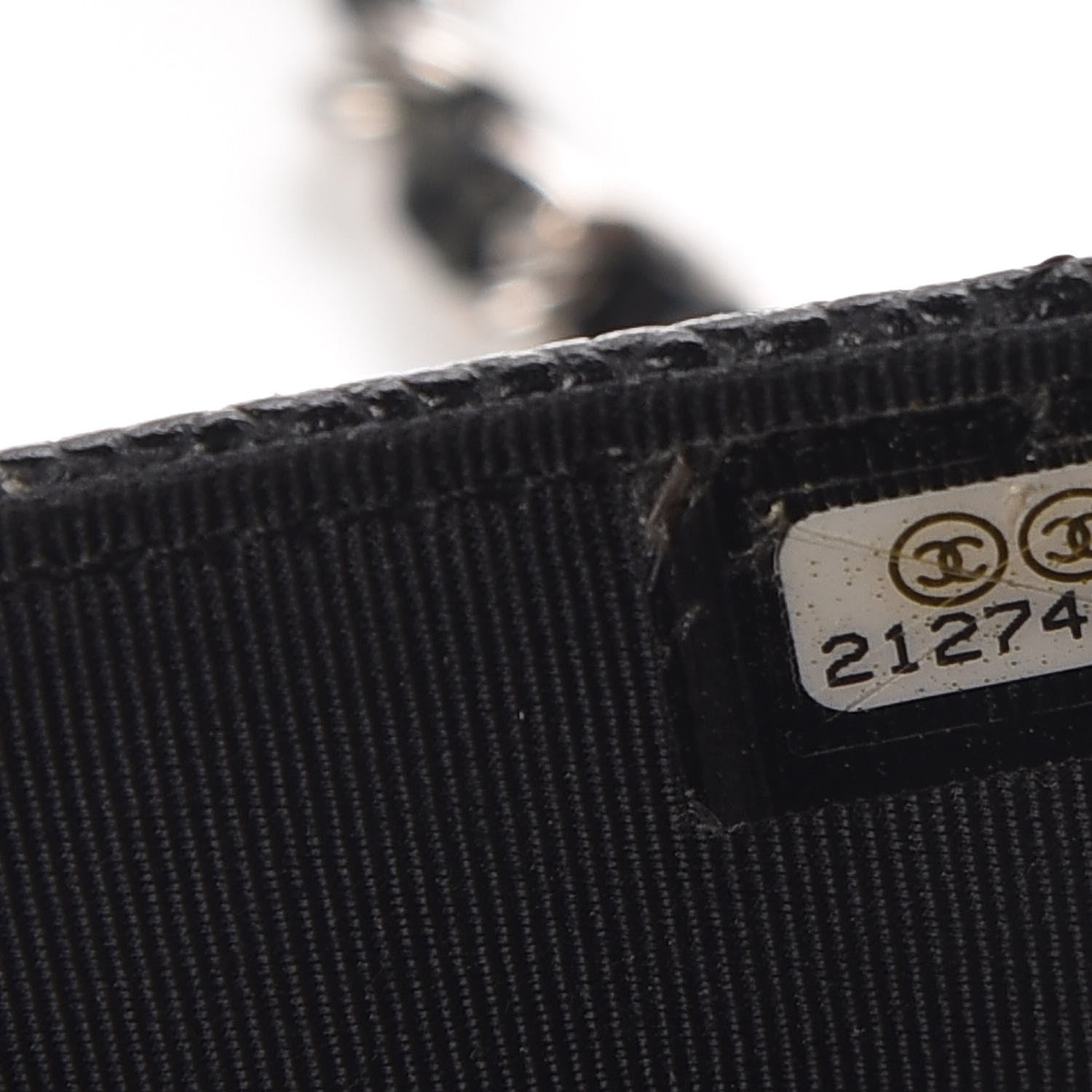 Chanel Caviar Quilted Wallet On Chain WOC Black 10 of 19