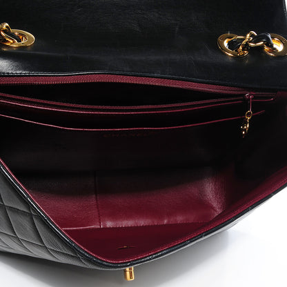 Chanel Lambskin Jumbo Flap Black 7 of 10