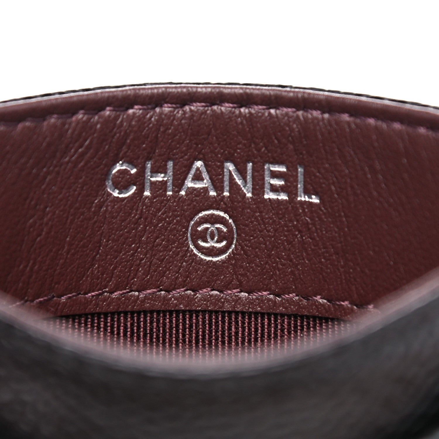 Chanel Caviar Quilted Card Holder Black 6 of 9