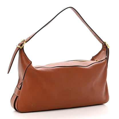 Celine Supple Calfskin Medium Romy Shoulder Bag Tan 3 of 10