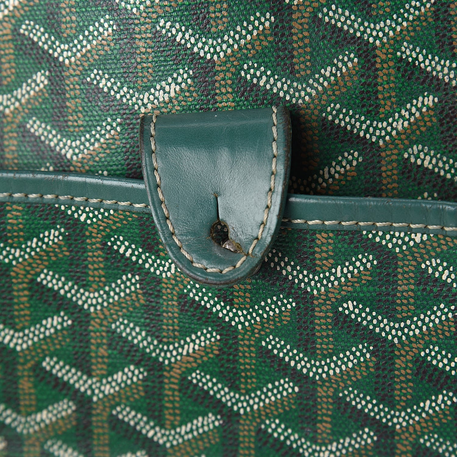 Goyard Goyardine Saint Jeanne GM Bowler Green 8 of 11