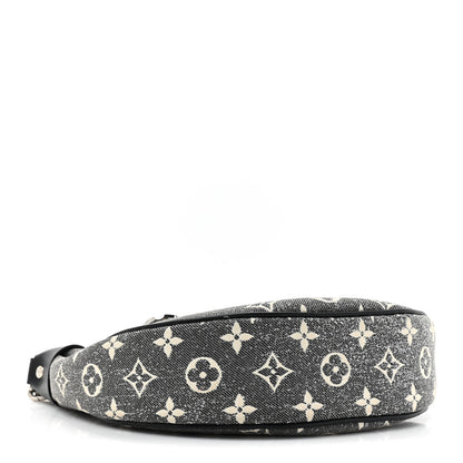 Louis Vuitton Monogram Jacquard Denim Loop Black 4 of 10