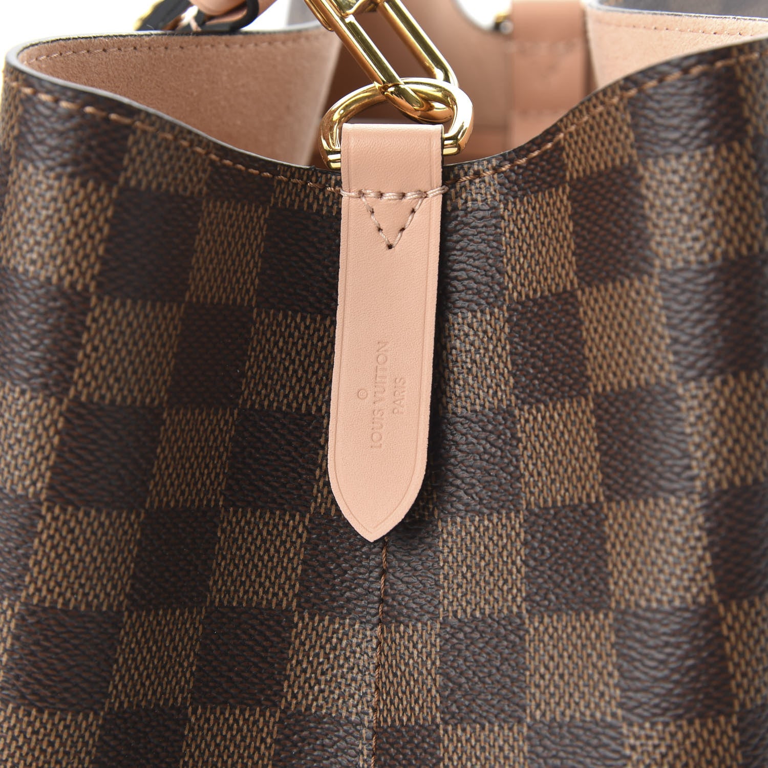 Louis Vuitton Damier Ebene Neonoe MM Venus Pink 8 of 10