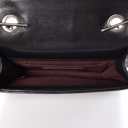 Chanel Plexiglass Lambskin Mini Boy Brick Flap Black 6 of 12