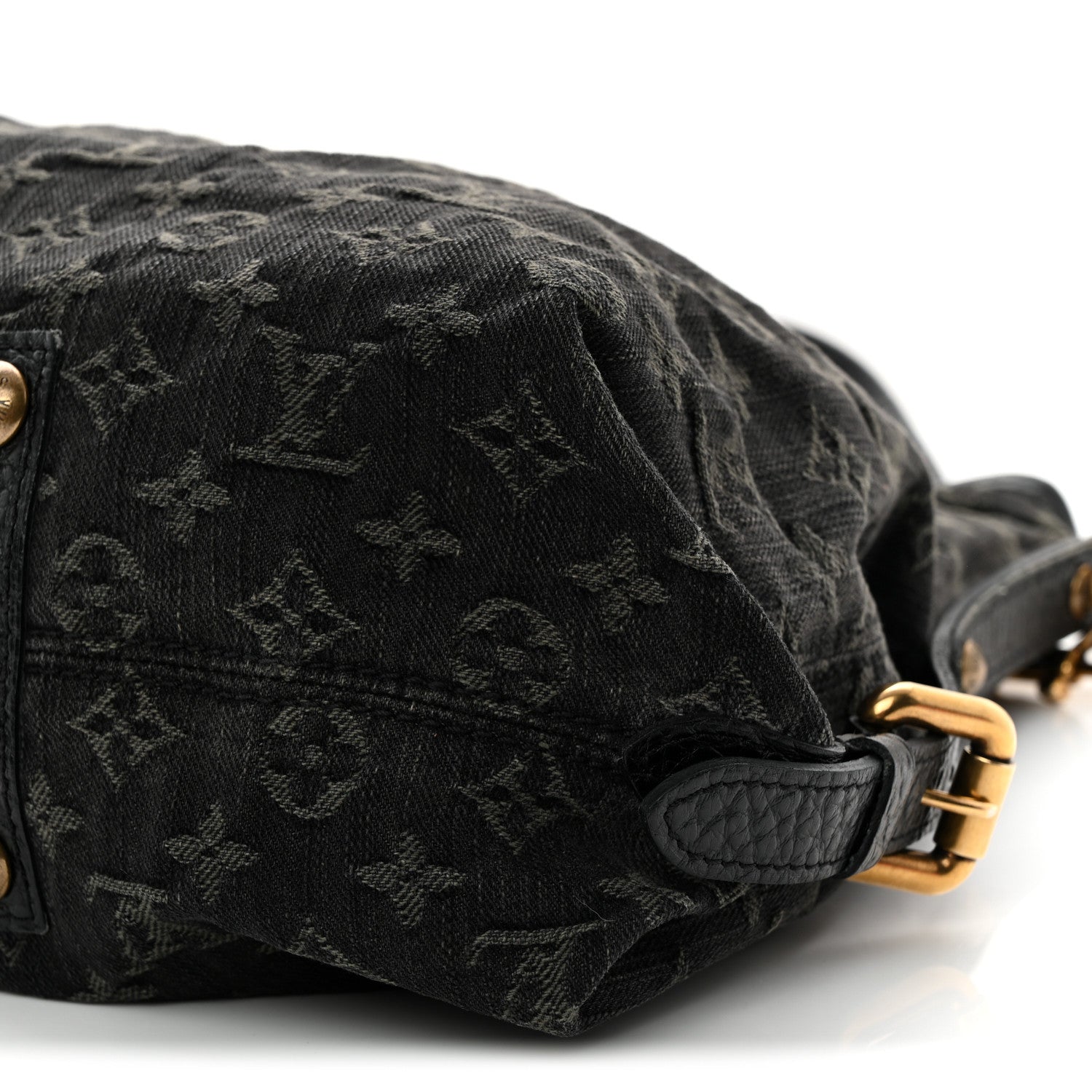 Louis Vuitton Denim Neo Cabby MM Black 9 of 11
