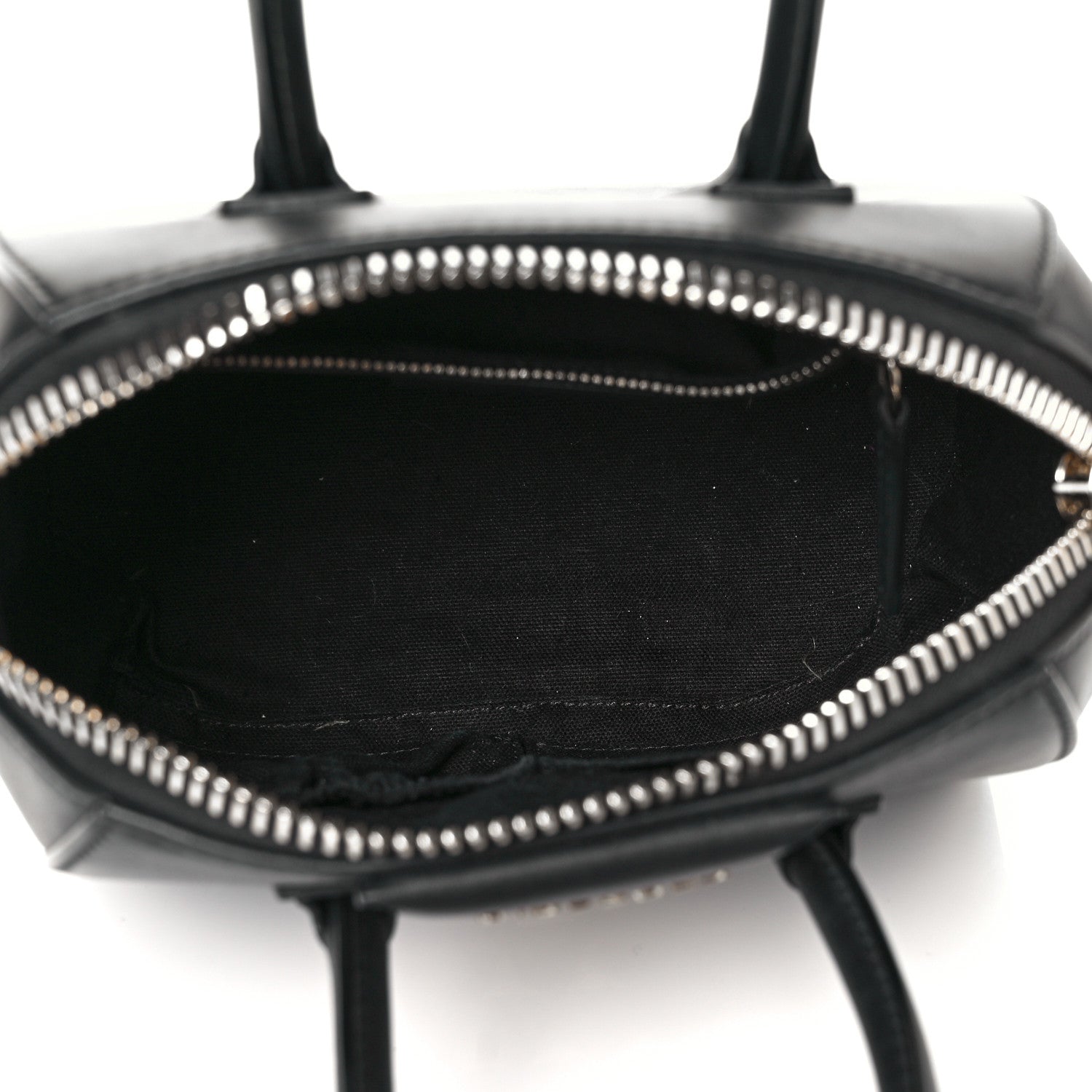 Givenchy Smooth Calfskin Triangle Studded Mini Antigona Black 8 of 16