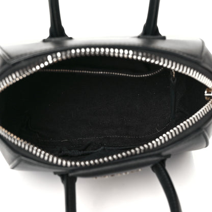 Givenchy Smooth Calfskin Triangle Studded Mini Antigona Black 8 of 16