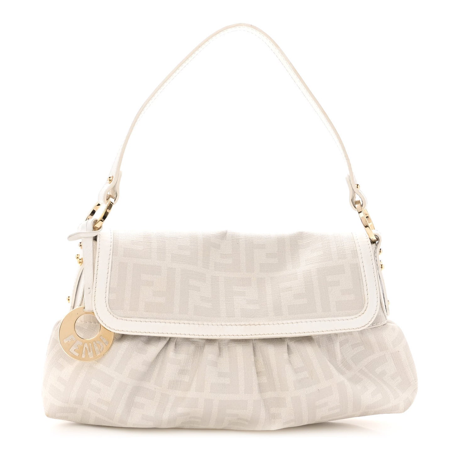 Zucca Spalmati Small Chef Shoulder Bag White
