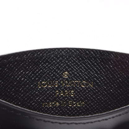 Louis Vuitton Epi Flower Remix Card Holder Black 6 of 7