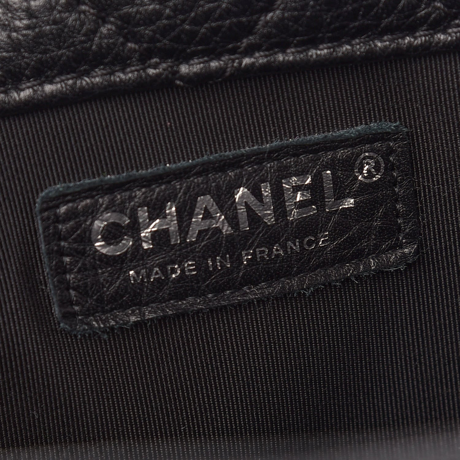 Chanel Calfskin Quilted XXL Travel Flap Bag Black 6 of 9