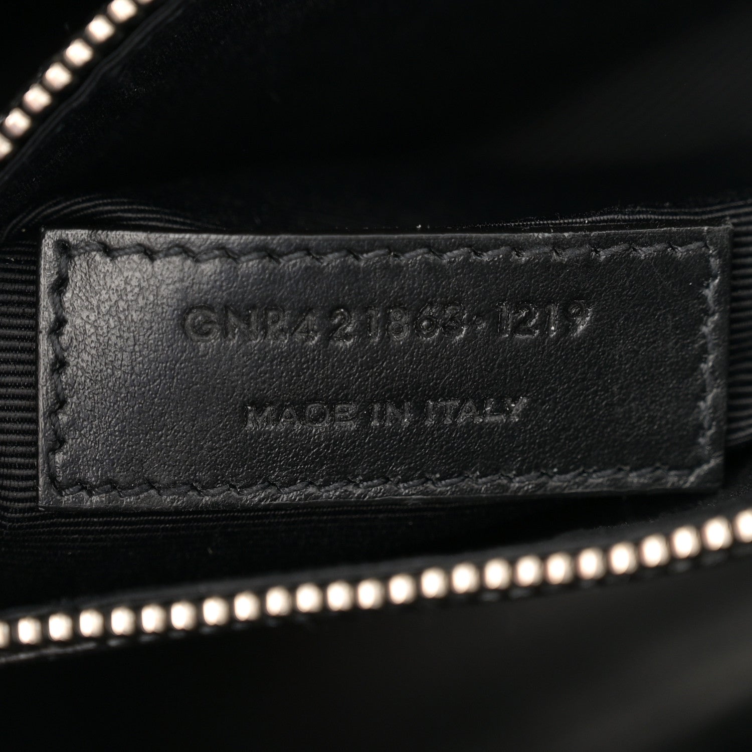 Saint Laurent Calfskin Crocodile Embossed Baby Sac De Jour Black 7 of 17