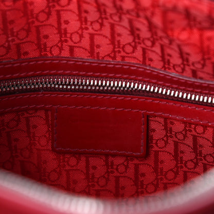 Christian Dior Patent Cannage Large Lady Dior Red 6 of 9