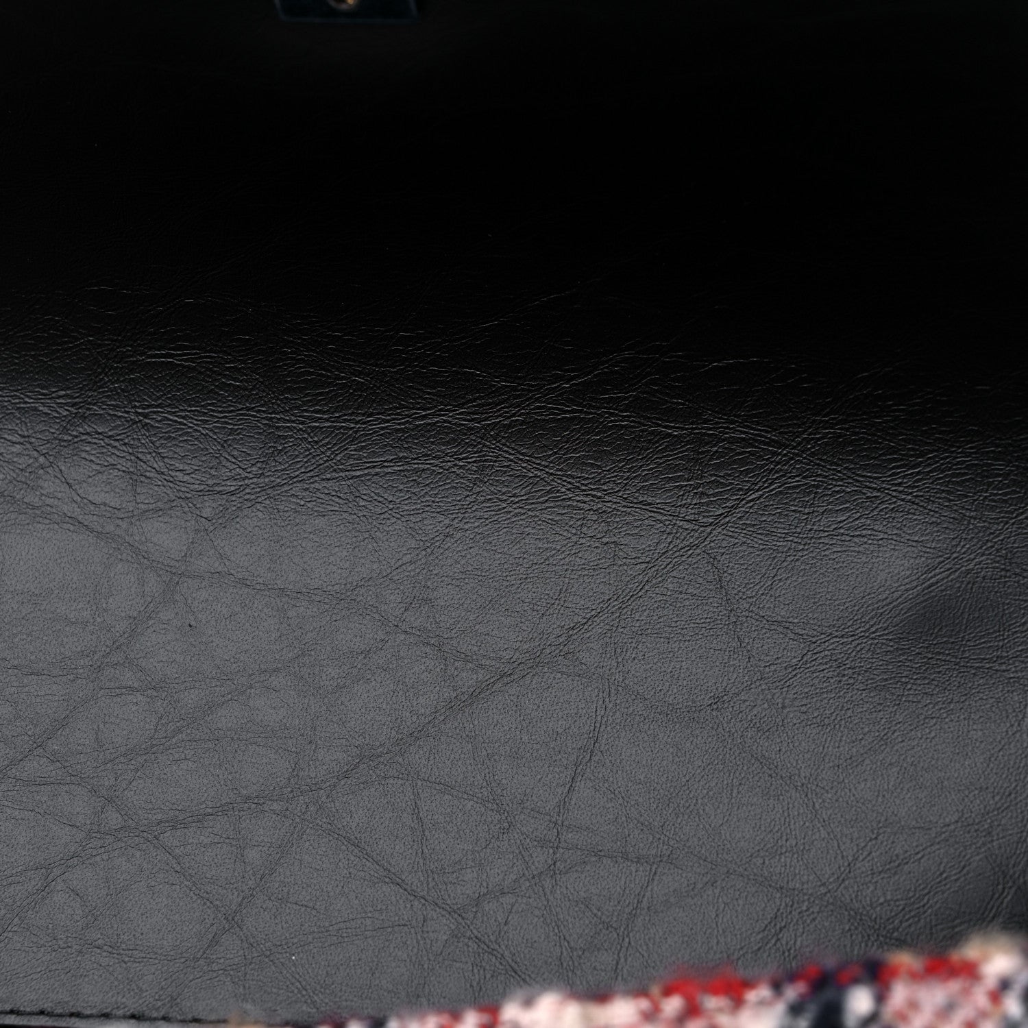 Chanel Shearling Tweed Small Top Handle Flap Bag Multicolor 10 of 10