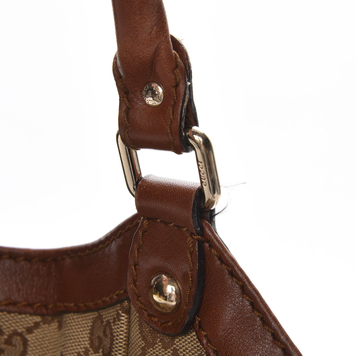 Gucci Monogram Large Sukey Tote Brown 6 of 9