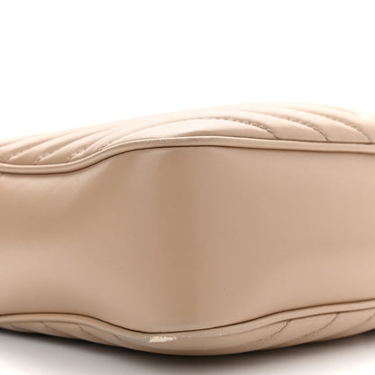 Saint Laurent Calfskin Matelasse Monogram Lou Camera Bag Nude Powder 9 of 10