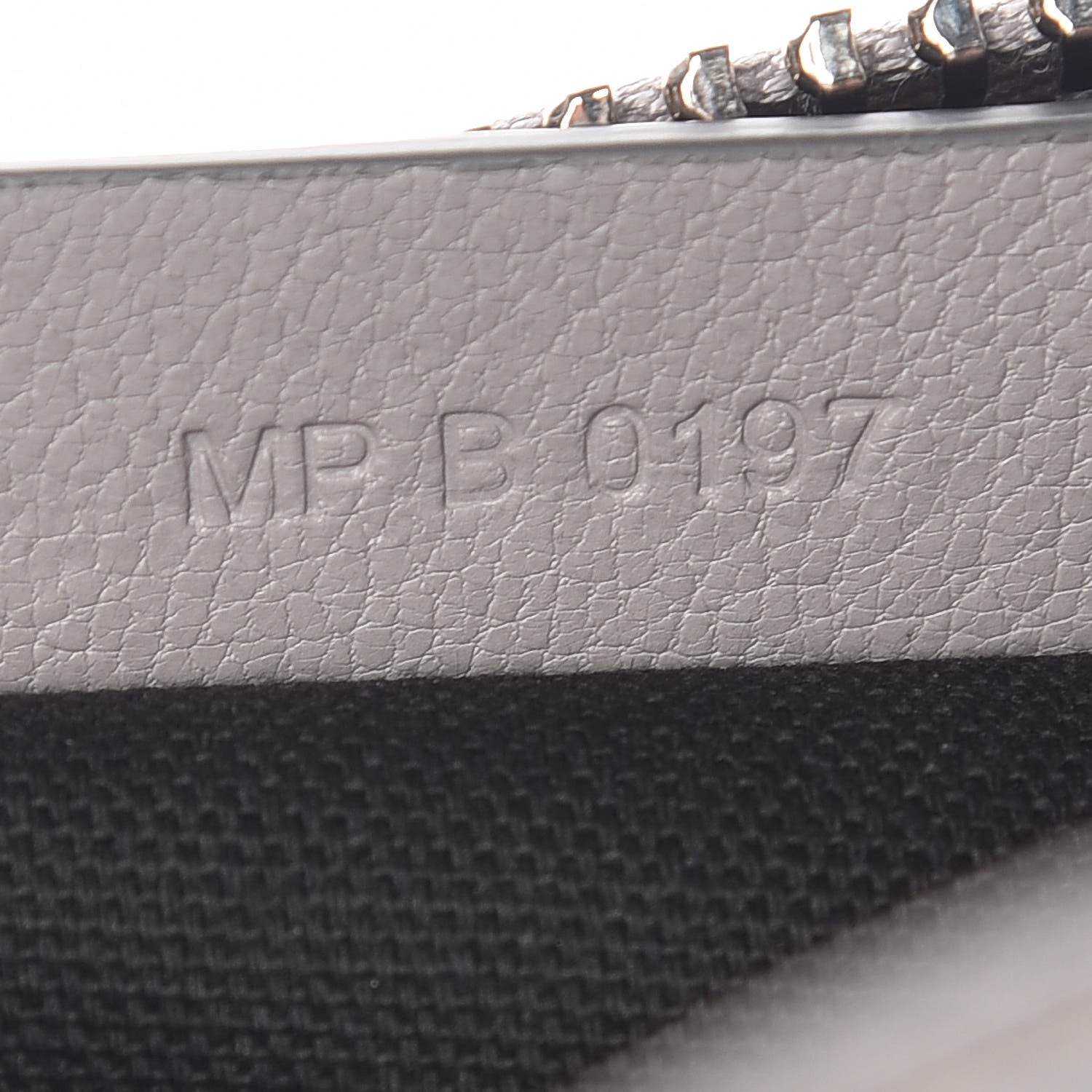 Givenchy Sugar Goatskin Mini Antigona Pearl Grey 9 of 9