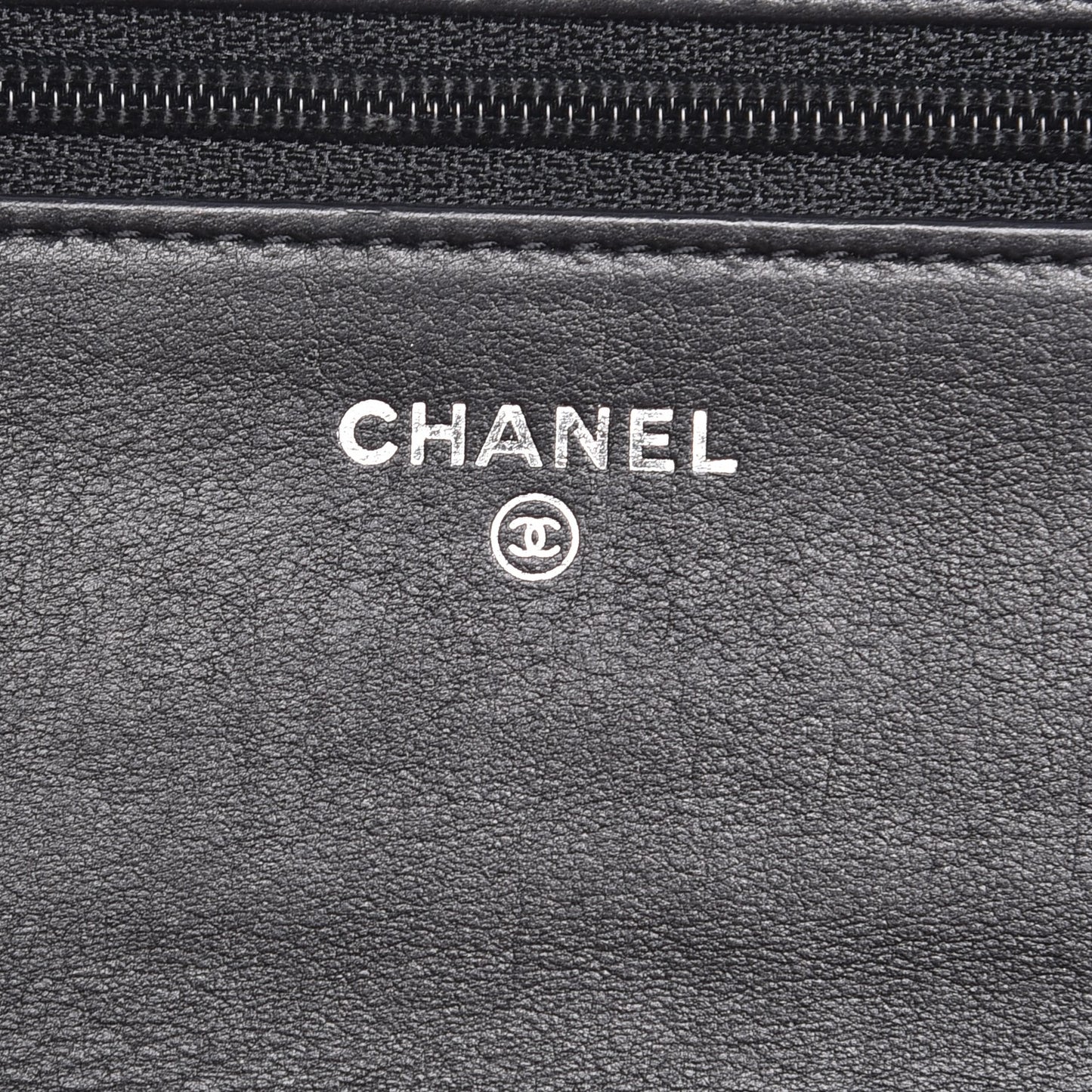 Lambskin Quilted Boy Wallet On Chain WOC So Black
