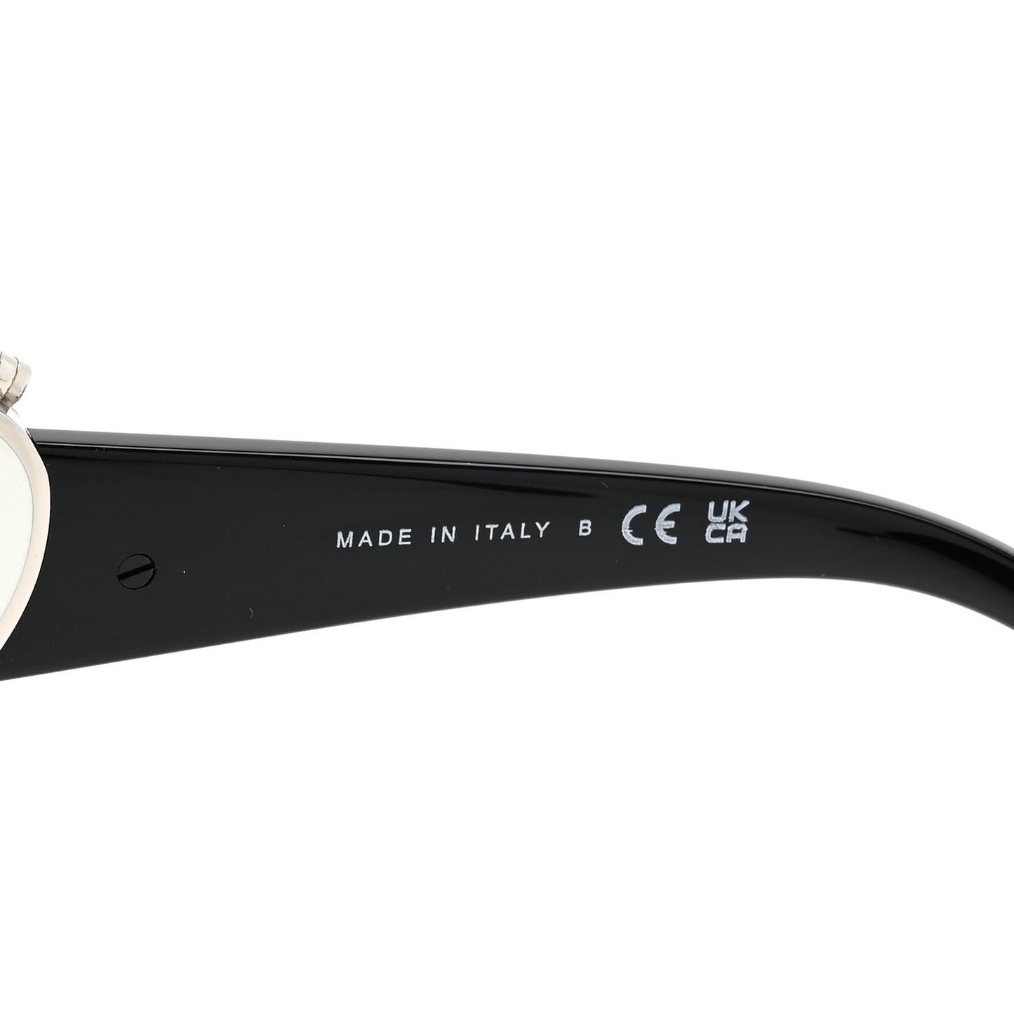 Acetate Enamel Heart Butterfly Sunglasses 5517 Black