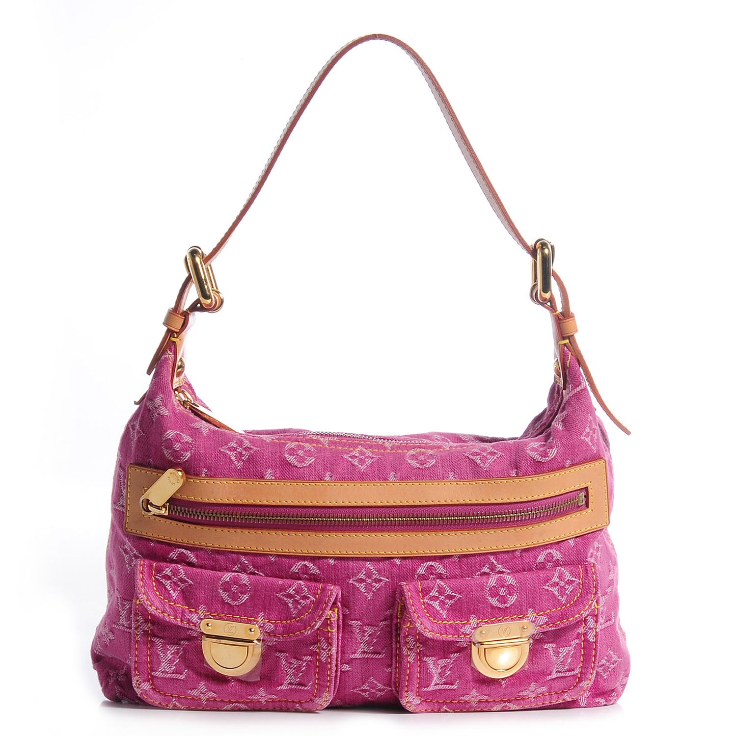 Denim Baggy PM Fuchsia