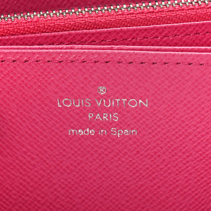 Louis Vuitton Epi Zippy Wallet Black Hot Pink 6 of 8