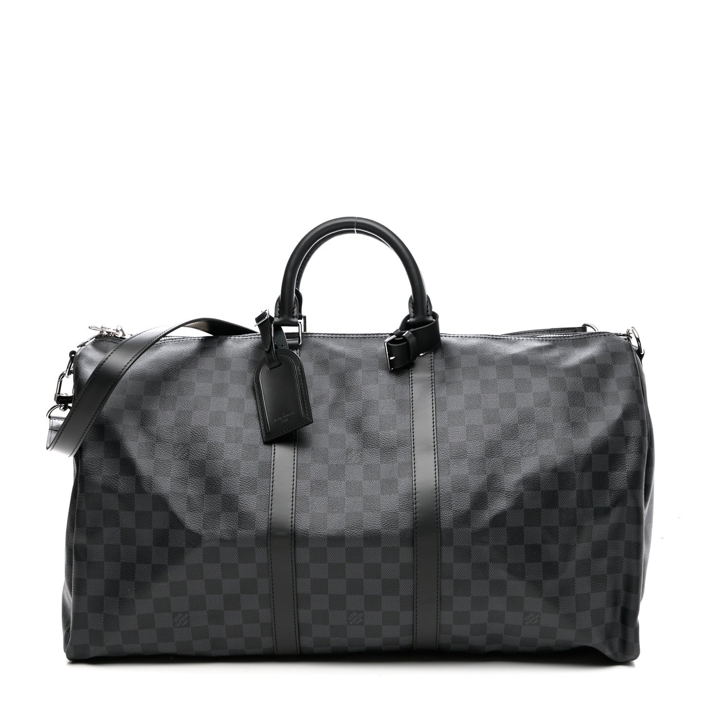 Damier Graphite Keepall Bandouliere 55