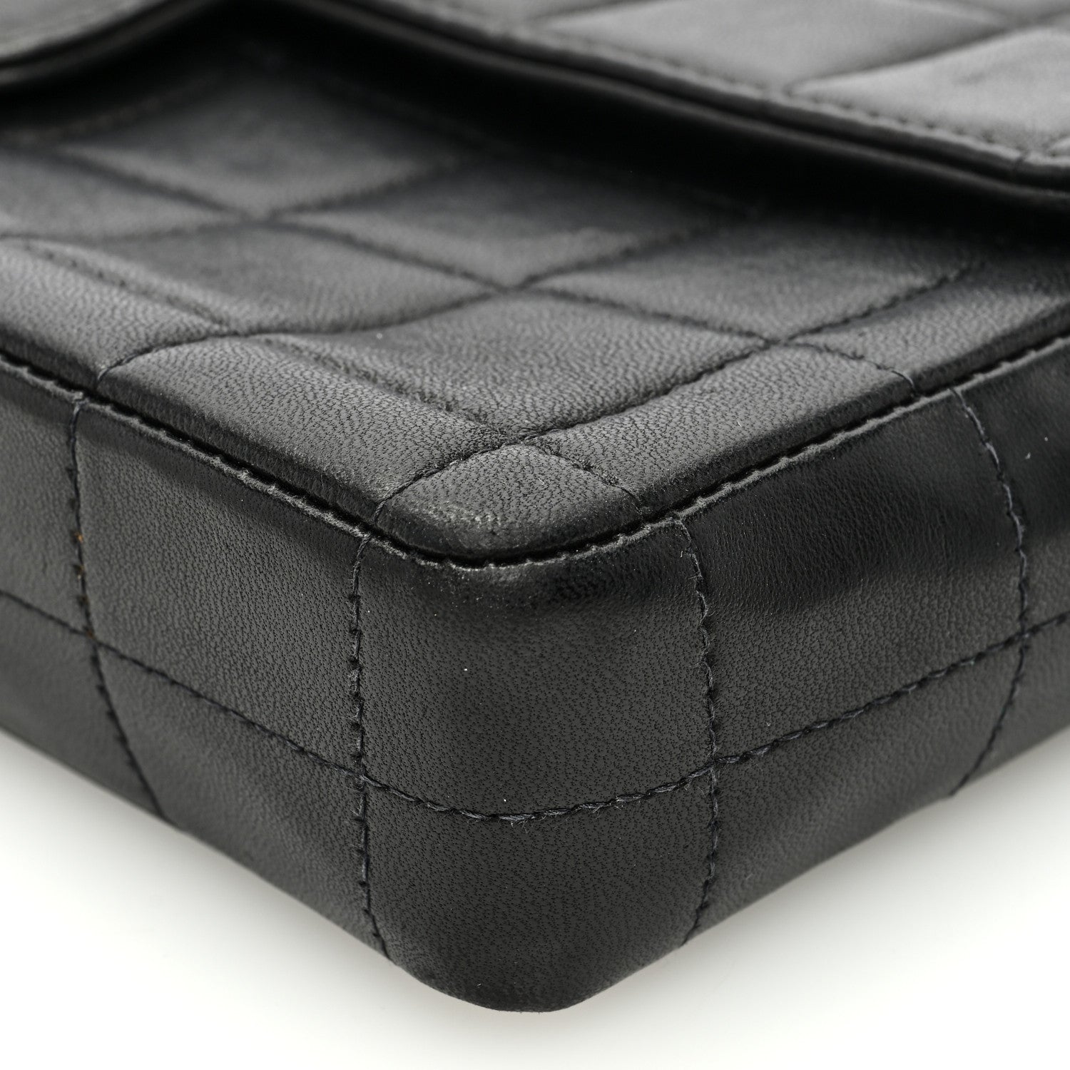 Chanel Lambskin East West Chocolate Bar Flap Brown 6 of 10