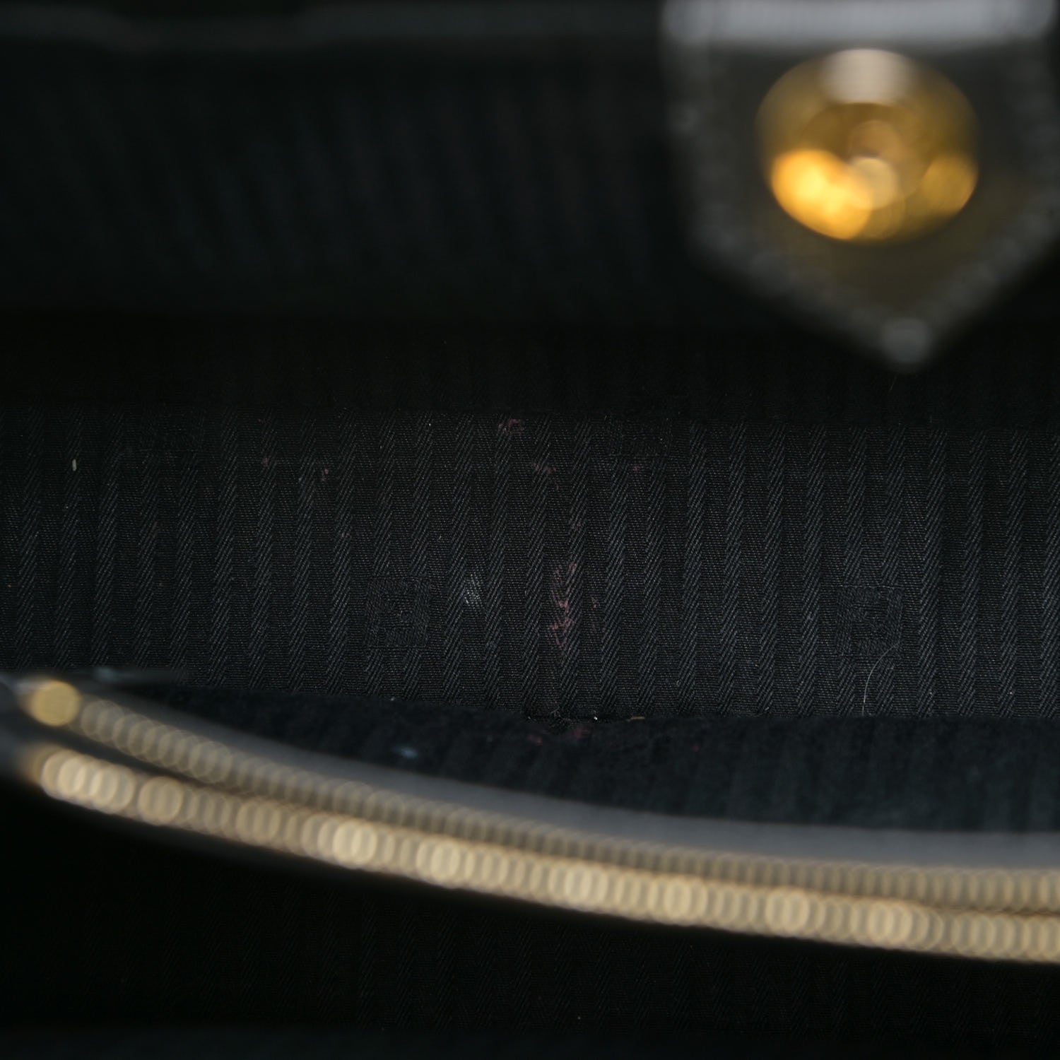 Fendi Vitello Elite Petite 2Jours Tote Black 10 of 19