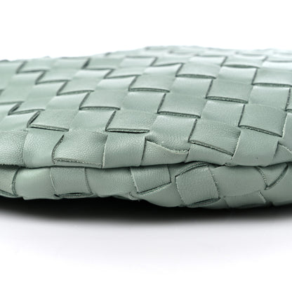 Bottega Veneta Nappa Intrecciato Small Turn Pouch Light Green 7 of 8