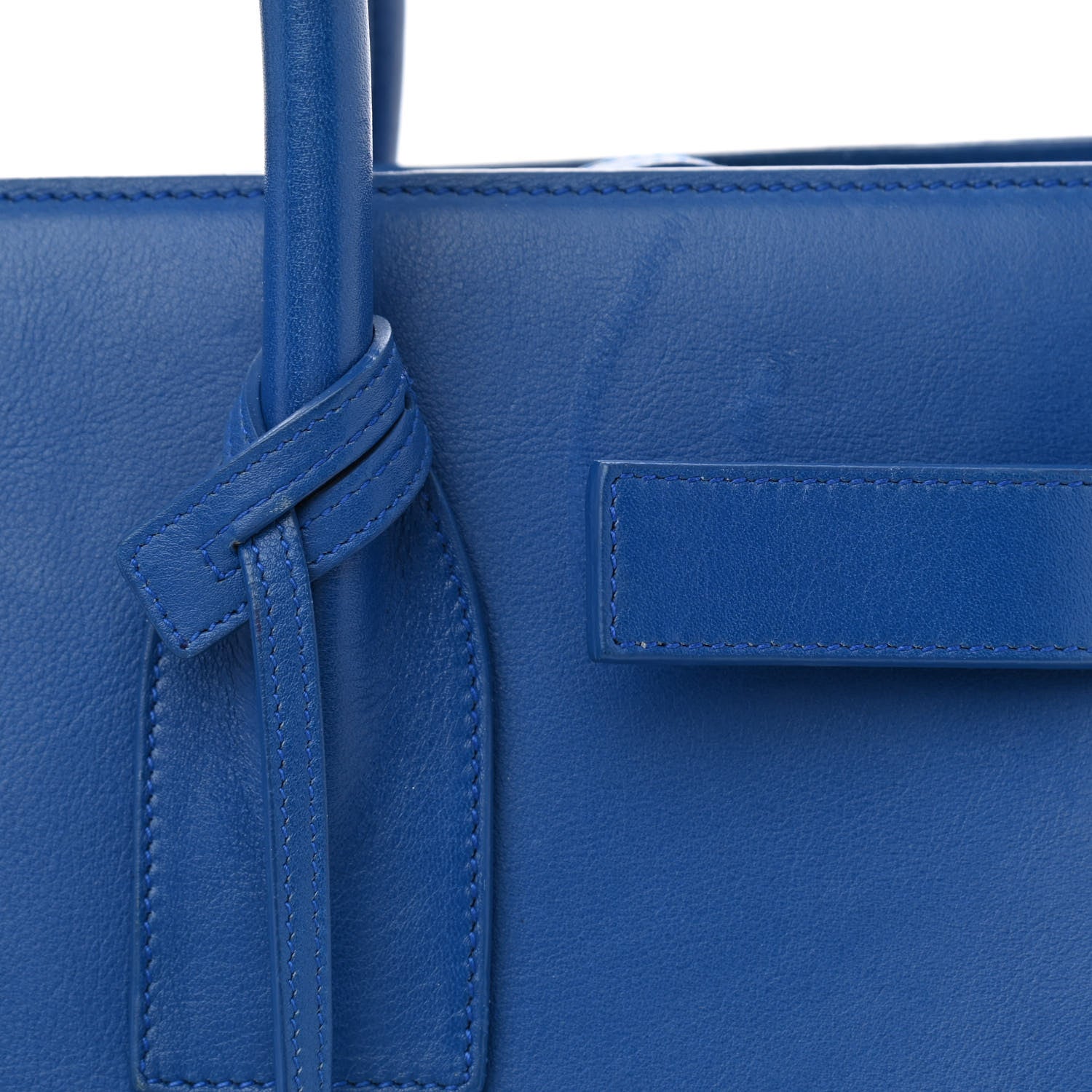 Saint Laurent Calfskin Small Sac De Jour Outremer 12 of 17