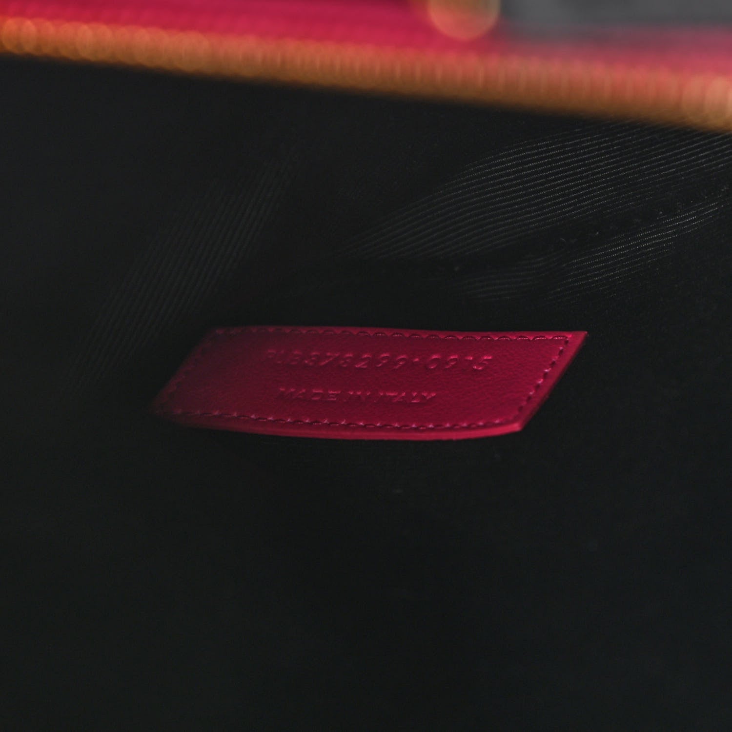 Saint Laurent Calfskin Small Sac De Jour Black Fuchsia 8 of 11