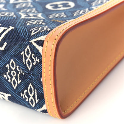 Louis Vuitton Jacquard Since 1854 Toiletry Pouch 26 Blue 9 of 9