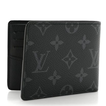 Louis Vuitton Monogram Eclipse Slender Wallet 3 of 12
