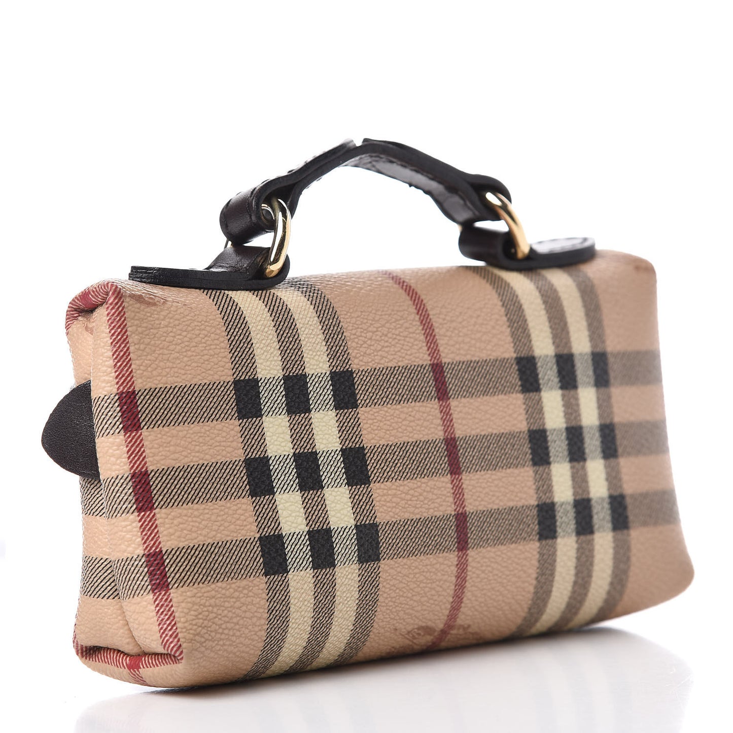 Haymarket Check Pouch Chocolate