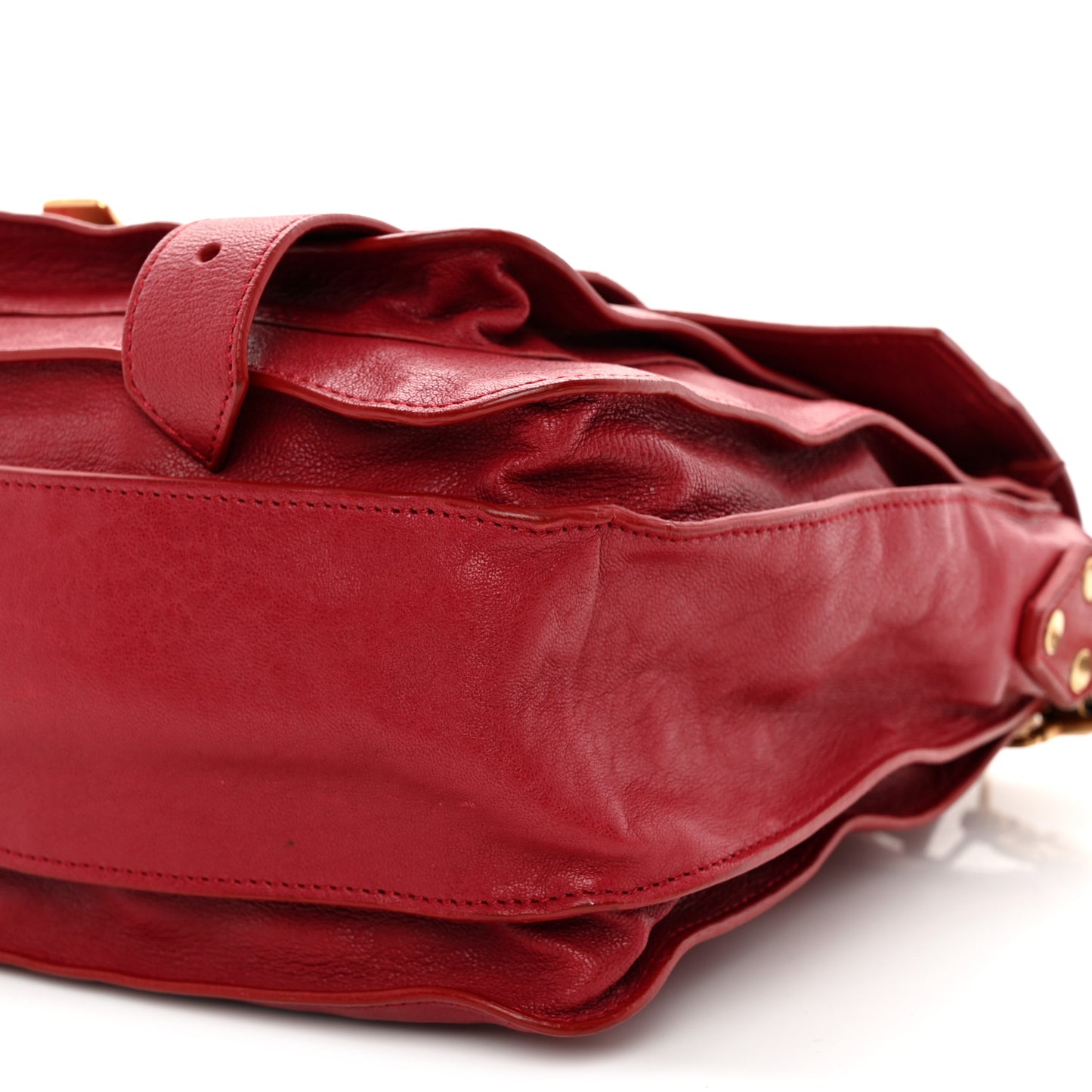 Lambskin Medium PS1 Satchel Raspberry