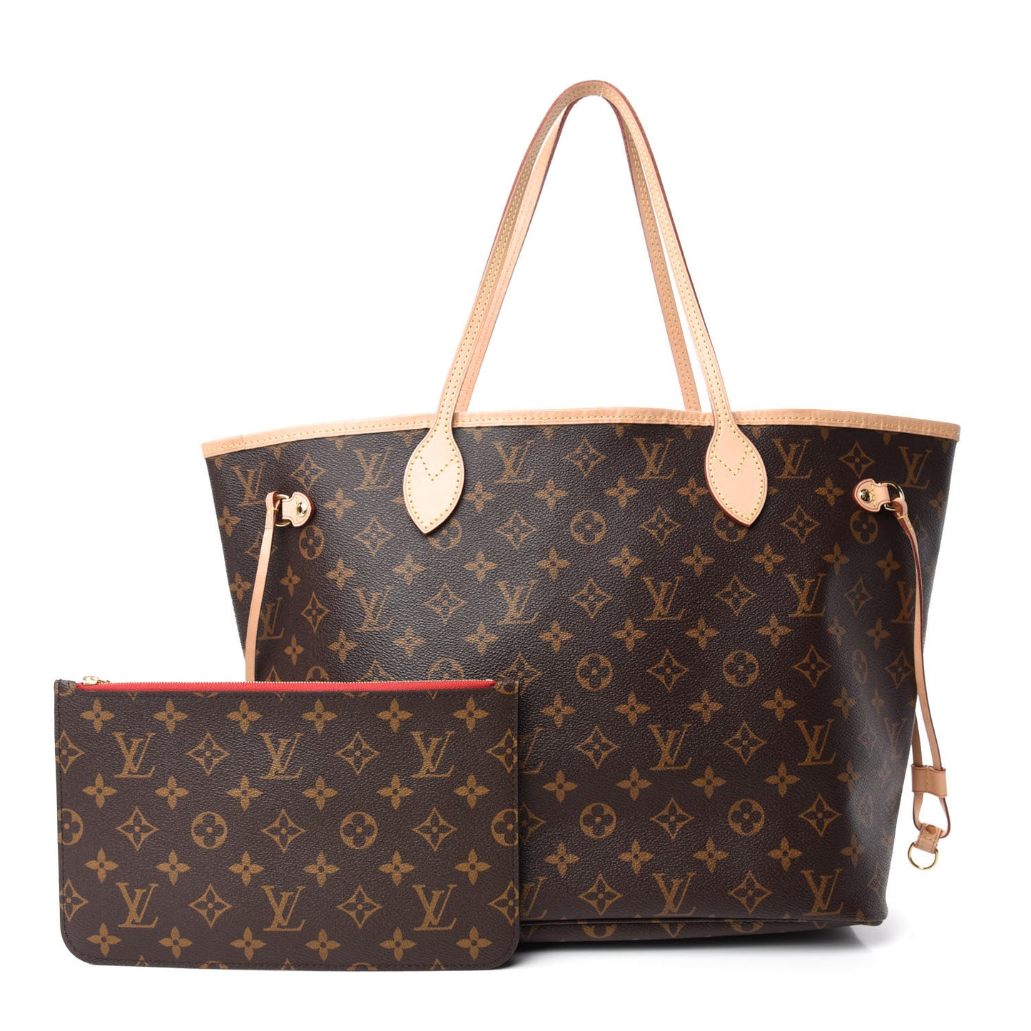 Monogram Neo Neverfull MM Cherry